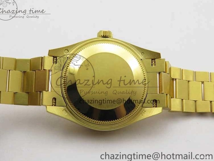 Best 31mm Malachite Bracelet EWF on Dial YG Daydate YG Edition 278288 Green ETA2688 President 0416